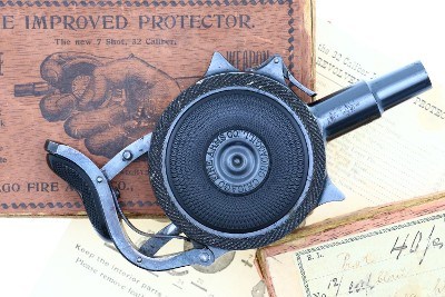 Chicago Fire Arms Co. Palm Pistol, Blued with Box, ANTIQUE, 5236, O-273 - Image 2 of 9
