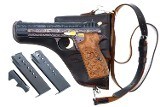 SIG P210 Luxus Arabesque Engraved Pistol, P85982, FB02375 - Image 2 of 22