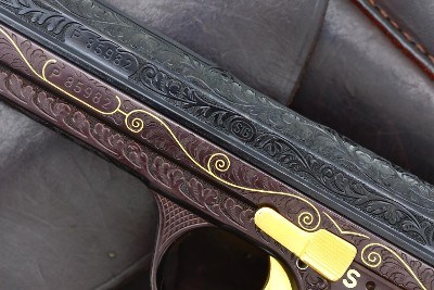 SIG P210 Luxus Arabesque Engraved Pistol, P85982, FB02375 - Image 1 of 22
