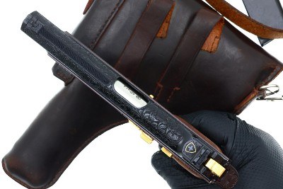 SIG P210 Luxus Arabesque Engraved Pistol, P85982, FB02375 - Image 8 of 22