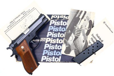 S&W 39, Early No-Dash, Boxed, 60571, FB02363 - Image 3 of 15