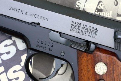 S&W 39, Early No-Dash, Boxed, 60571, FB02363 - Image 1 of 15