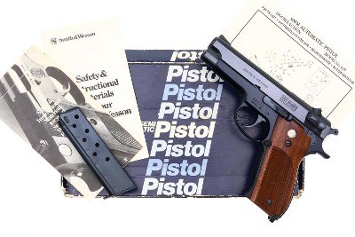 S&W 39, Early No-Dash, Boxed, 60571, FB02363 - Image 4 of 15