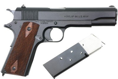 Colt 1911 US Military Pistol, Turnbull Restoration, 615031, FB02388 - Image 3 of 12