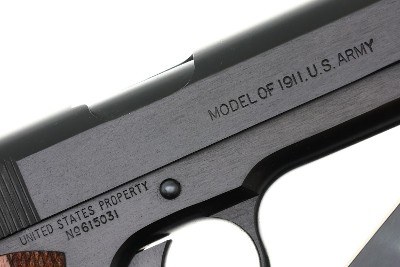 Colt 1911 US Military Pistol, Turnbull Restoration, 615031, FB02388 - Image 5 of 12