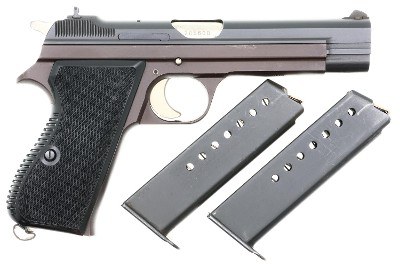 SIG P49 Swiss Military Shooting Prize Pistol, A205600, FB02376 - Image 3 of 12