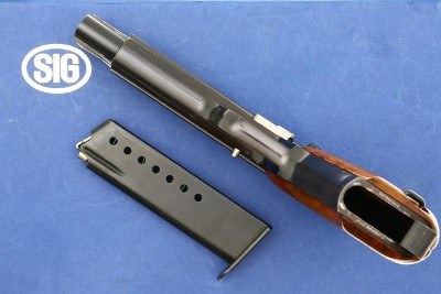 SIG P49 High Polish Swiss Military Pistol, A101788, FB02374 - Image 9 of 13