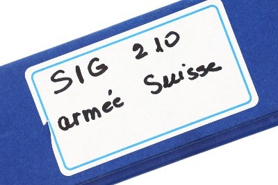 SIG P49 High Polish Swiss Military Pistol, A101788, FB02374 - Image 13 of 13