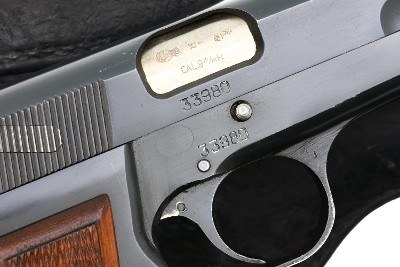 FN Hi-Power Pistol, West German Police Rig, Matching, 33980, FB02393 - Image 4 of 16