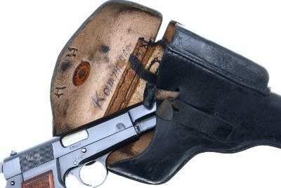 FN Hi-Power Pistol, West German Police Rig, Matching, 33980, FB02393 - Image 14 of 16