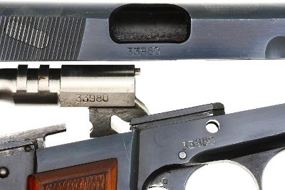 FN Hi-Power Pistol, West German Police Rig, Matching, 33980, FB02393 - Image 5 of 16