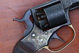 Remington Rider Percussion Pistol, Engraved, Cased, Accessories, 723, O-240 - Image 8 of 19