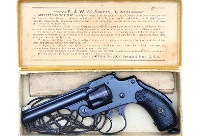 S&W 32 Safety Hammerless First Model, Boxed, Factory Letter, 1071, FB01567 - Image 8 of 18