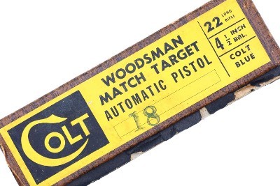 Colt Woodsman Match Target, Third Series, Boxed, 233341-S, FB02400 - Image 14 of 15
