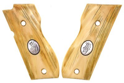 S&W 39 Pre-39 Mammoth Ivory Grips, X-626 - Image 1 of 4