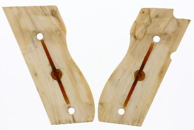 S&W 39 Pre-39 Mammoth Ivory Grips, X-626 - Image 2 of 4