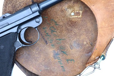 Swiss Bern 1929 Late Production Military Luger, Holster, 74538, FB00339 - Image 14 of 20