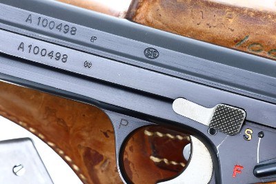 SIG P49, Very Early Swiss Military Rig, A100498, FB00354 - Image 2 of 13