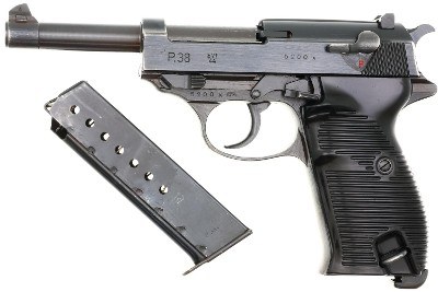 Mauser P38 byf 44 German WWII Military Pistol, Holster, 5200x, FB02413 - Image 5 of 18