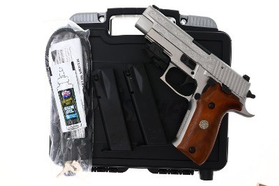 SIG SAUER Stainless Engraved P226, Crimson Laser, 47A216427, FB02266 - Image 1 of 15