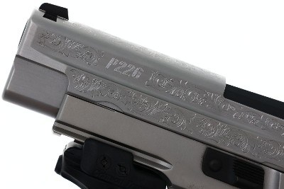 SIG SAUER Stainless Engraved P226, Crimson Laser, 47A216427, FB02266 - Image 5 of 15