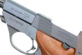 High Standard Olympic ISU Military, .22 Short, NIB, ML16767, FB01259 - Image 3 of 9