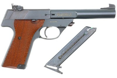 High Standard Sharpshooter Pistol, E. Hartford, Boxed, ML78749, FB01258 - Image 3 of 11