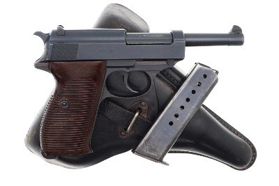 Mauser P38, byf 43, German WWII Military, Holster, 2084o, FB01493 - Image 3 of 15