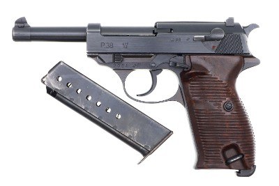 Mauser P38, byf 43, German WWII Military, Holster, 2084o, FB01493 - Image 2 of 15
