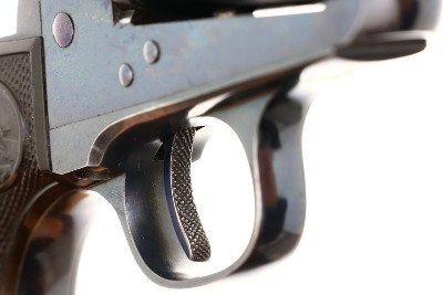 Colt SAA Flattop Target Revolver, .455 Eley, ANTIQUE, 162898, O-267 - Image 12 of 24