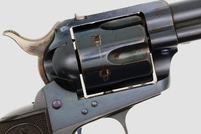 Colt SAA Flattop Target Revolver, .455 Eley, ANTIQUE, 162898, O-267 - Image 7 of 24