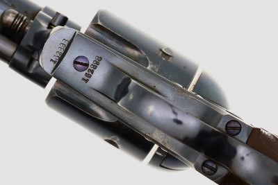Colt SAA Flattop Target Revolver, .455 Eley, ANTIQUE, 162898, O-267 - Image 20 of 24