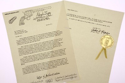 US Military Colt SAA, DFC Inspected, Factory Letter, ANTIQUE, 82695, O-257 - Image 17 of 17
