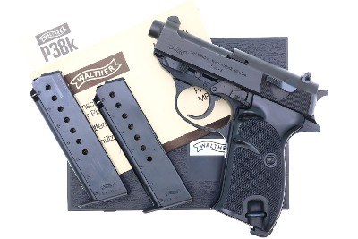 Walther P38-K German Pistol, 9mmP, in Original Box, 500674, FB02474 - Image 1 of 18