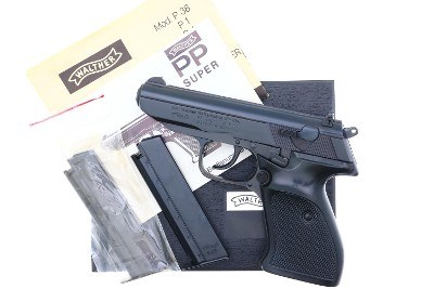 Walther PP Super Pistol, cal. 9x18 (.380 ACP), as NIB, 16016, FB02482 - Image 1 of 12