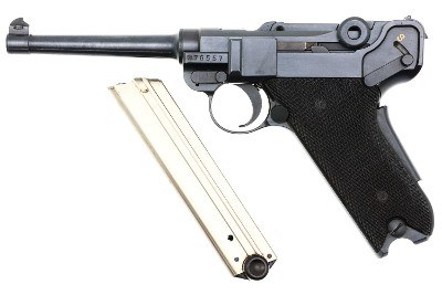 Swiss 1929 Bern Luger Military Pistol, Holster, 76557, FB00341 - Image 5 of 25