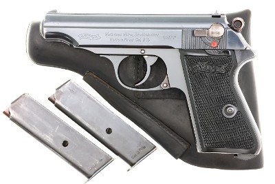 Walther PP 9mm Bottom Magazine Release, Holster Rig, 156815P, FB01657 - Image 1 of 11