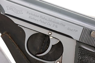 Walther PP 9mm Bottom Magazine Release, Holster Rig, 156815P, FB01657 - Image 2 of 11