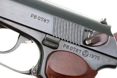 Russian Izhevsk Arsenal Military Makarov Pistol, 1975 date, PB0787, FB00502 - Image 1 of 9