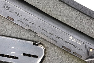Heckler & Koch, HK, P9S Sport, 9mmP, Cased, 103653, FB02492 - Image 6 of 20