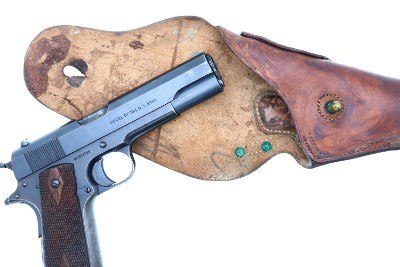 Colt 1911 US WWI Military Pistol, Holster, Mills Pouch, 256006, FB01629 - Image 12 of 18