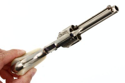 Remington Smoot 2nd Model Revolver, Factory Engraved, Antique, 1244, O-141 - Image 7 of 12