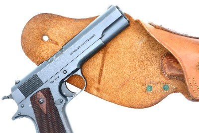 Colt 1911 US Military WWI .45 pistol, matching holster, 166413, FB01630 - Image 12 of 12