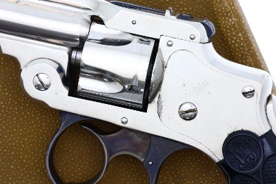 S&W 32 New Departure Nickeled Revolver, Original Box, 70197, FB01569 - Image 2 of 15