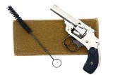 S&W 32 New Departure Nickeled Revolver, Original Box, 70197, FB01569 - Image 1 of 15