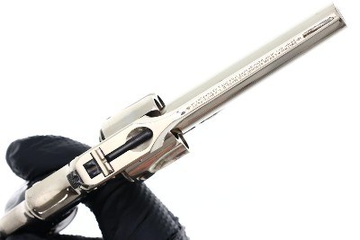 S&W 32 New Departure Nickeled Revolver, Original Box, 70197, FB01569 - Image 9 of 15