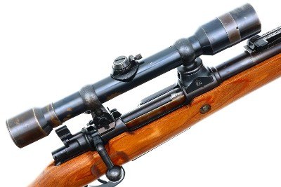 Mauser K98k Low Turret WWII Sniper Rifle, Matching Scope, 21906k, FB01749 - Image 2 of 25