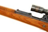 Mauser K98k Low Turret WWII Sniper Rifle, Matching Scope, 21906k, FB01749 - Image 9 of 25