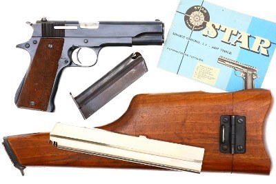 Star MB 9mmP, Extended Magazine, Shoulder Stock, 648241, FB02447 - Image 4 of 24