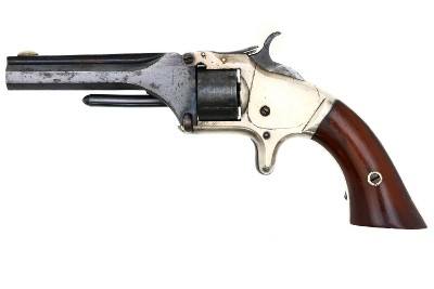 S&W Model 1 Second Issue Revolver, Matching, ANTIQUE, 65792, O-140 - Image 1 of 14